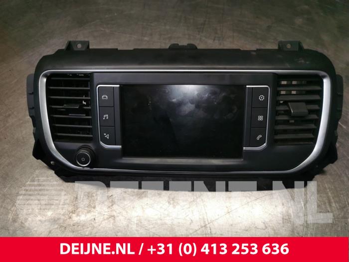 Citroen Jumpy Display Multi Media regelunit O165246