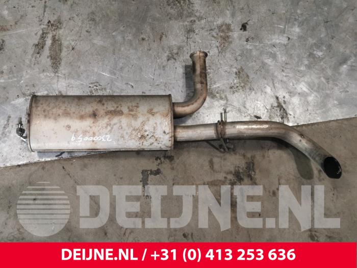 Gebruikte Uitlaat Einddemper Nissan Interstar (X70) 1.9 dCi Prijs € 48,40 Inclusief btw aangeboden door van Deijne Onderdelen Uden B.V.