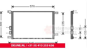 Citroen Berlingo Airco Condensor O9990001652 foto 2