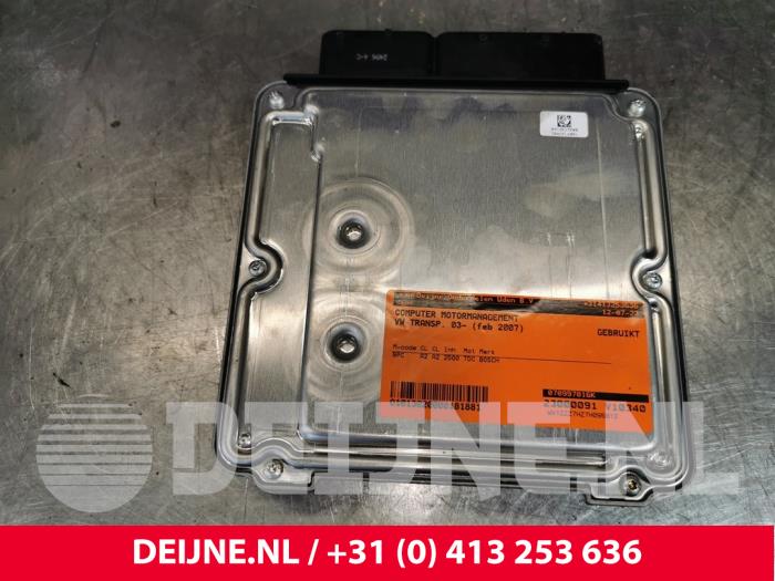 Gebruikte Computer Motormanagement Volkswagen Transporter T5 2.5 TDi Prijs € 272,25 Inclusief btw aangeboden door van Deijne Onderdelen Uden B.V.
