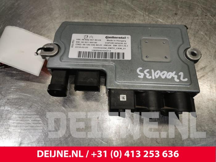 Start/Stop computer van een Toyota ProAce 2.0 D-4D 122 16V Worker 2018