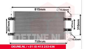 Opel Vivaro Airco Condensor O9990001894 foto 4