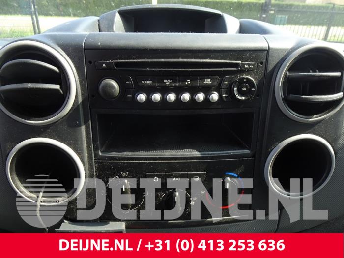Peugeot Partner Heater control panel O193731