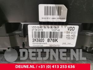Volkswagen Caddy Tacho - Kombiinstrument KM O196348 foto 3