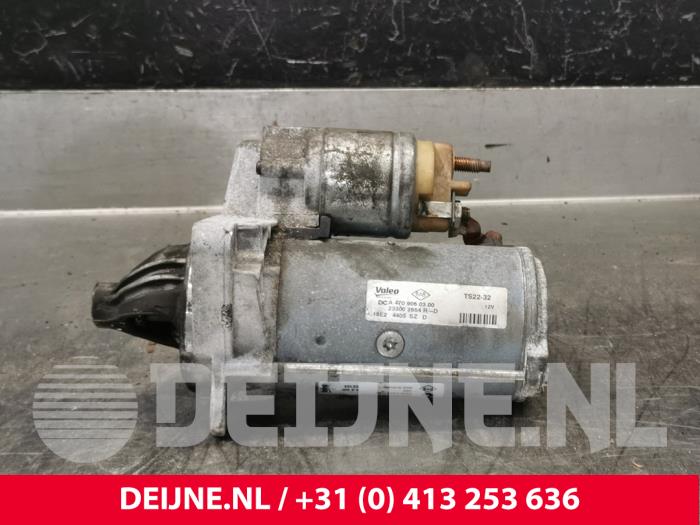 Gebruikte Startmotor Renault Master III (FV) 2.3 dCi 125 16V FWD Prijs € 121,00 Inclusief btw aangeboden door van Deijne Onderdelen Uden B.V.