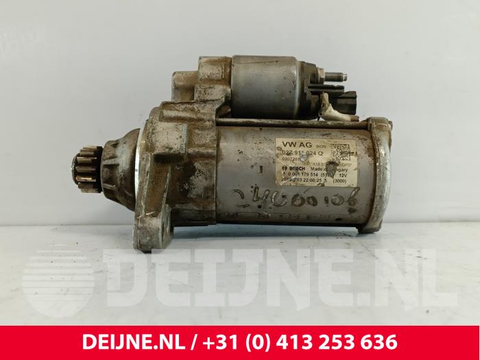 Gebruikte Startmotor Volkswagen Caddy IV 1.4 TSI 16V Prijs € 30,25 Inclusief btw aangeboden door van Deijne Onderdelen Uden B.V.