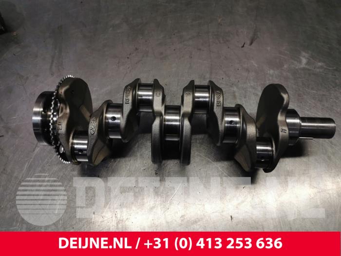 Krukas van een Ford Transit Custom 2.0 TDCi 16V Eco Blue 130 2014