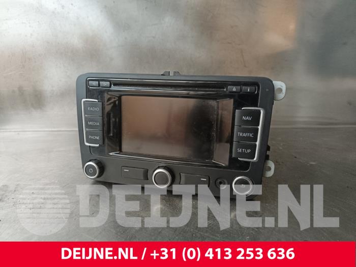 Volkswagen Transporter Display Multi Media regelunit O241825