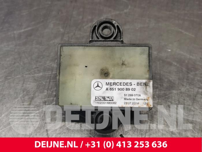 Voorgloei Relais van een Mercedes-Benz Sprinter 3t (906.61) 213 CDI 16V 2013