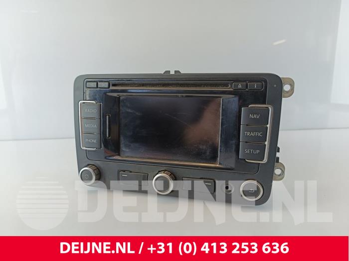 Volkswagen Caddy Display Multi Media regelunit O254269
