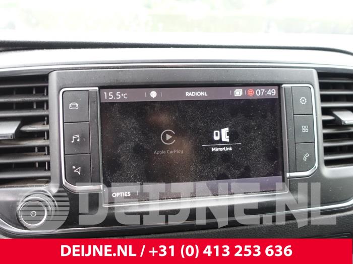 Citroen Jumpy Display Multi Media control unit O261609