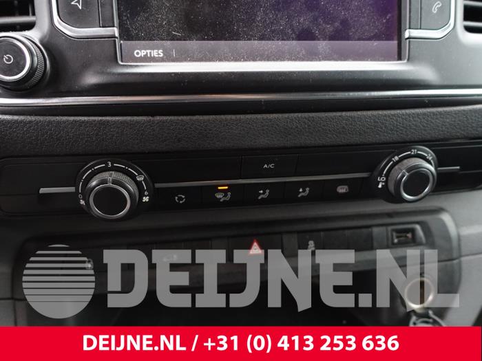 Citroen Jumpy Heater control panel O261619