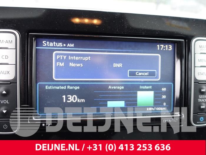 Nissan NV200 Display Multi Media regelunit O262343