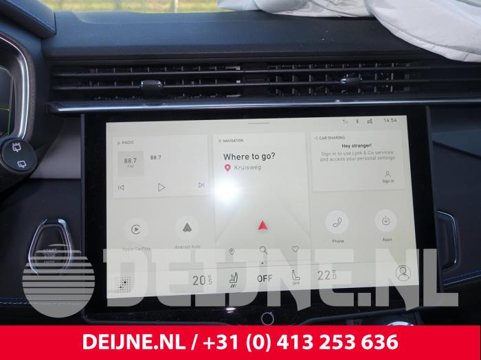 Lynk & Co 01 Display Multi Media regelunit O262579