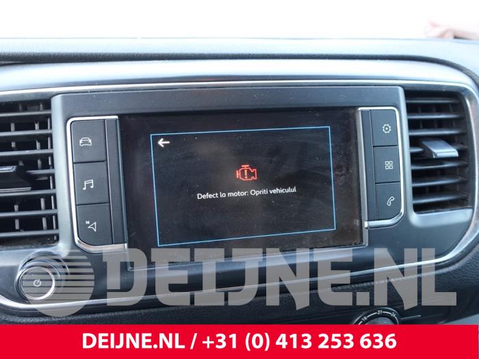 Peugeot Expert Display Multi Media control unit O264277