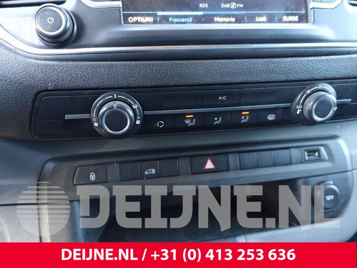 Peugeot Expert Heater control panel O264284