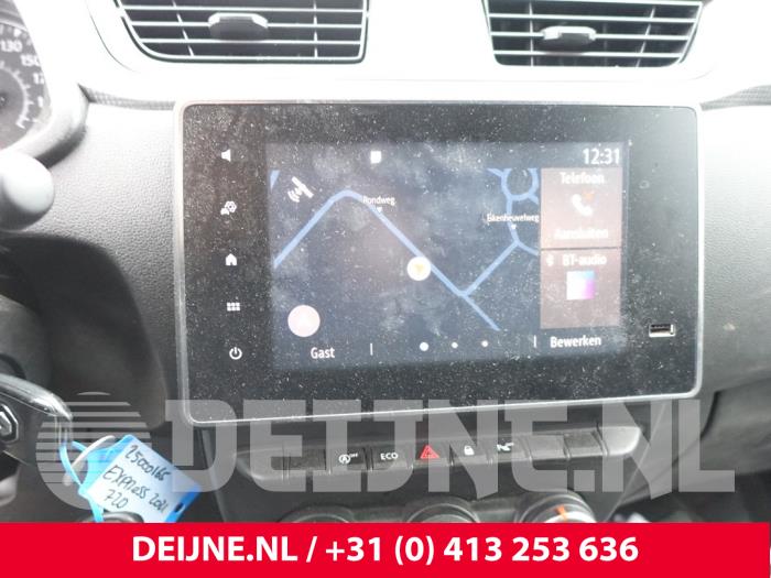 Renault Express Display Multi Media control unit O265238