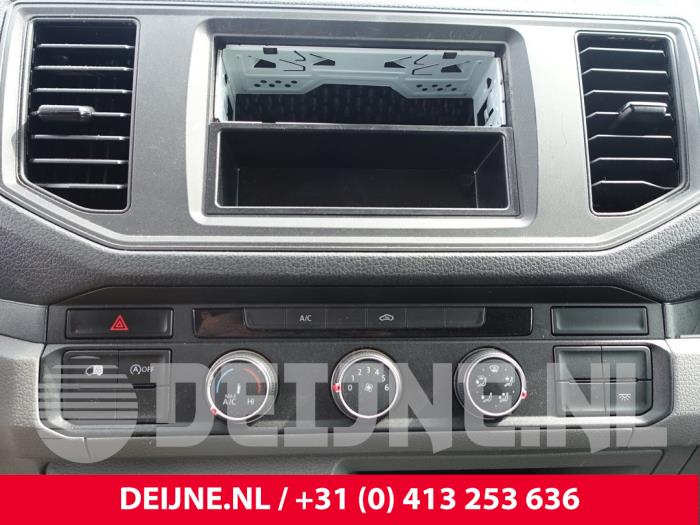 MAN TGE Heater control panel O267106