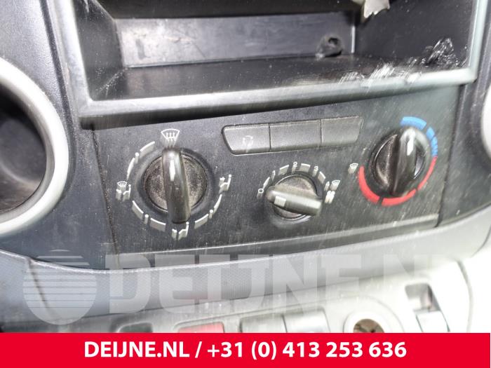 Peugeot Partner Heater control panel O273579