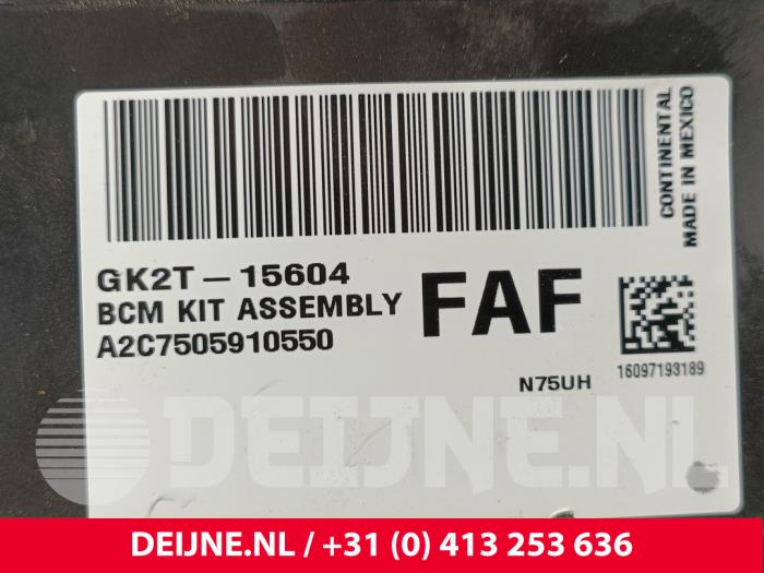 Computer Body Control van een Ford Transit Custom 2.0 TDCi 16V Eco Blue 105 2016