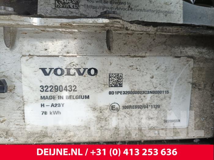 Accu HV van een Volvo C40 Recharge (XK) Recharge Twin 78 kWh 2022