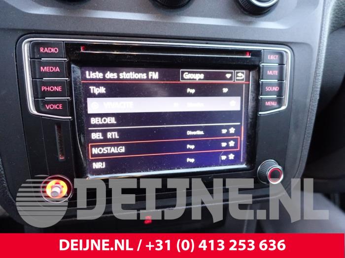 Volkswagen Caddy Display Multi Media regelunit O283679