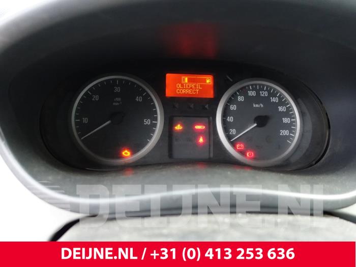 Opel Vivaro Kilometerteller KM O285161