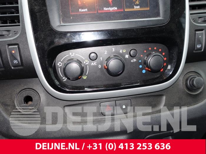 Renault Trafic Heater control panel O285272