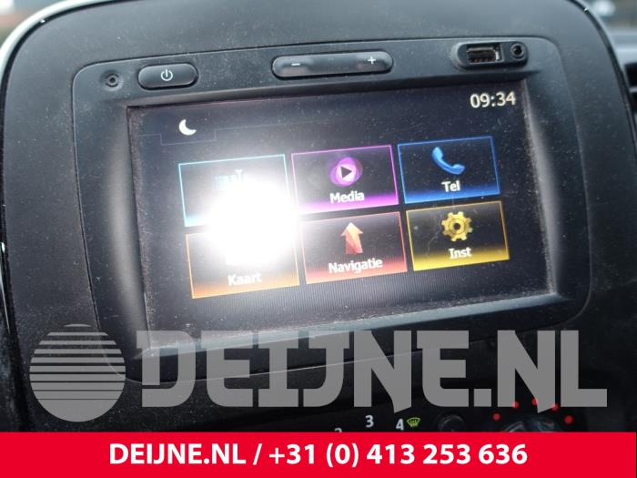 Opel Vivaro Display Multi Media regelunit O285479