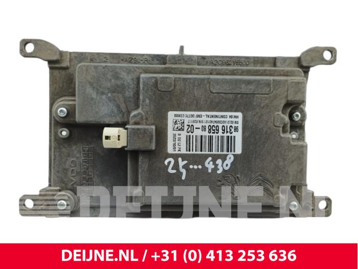 Citroen Jumpy Display Multi Media regelunit O287560