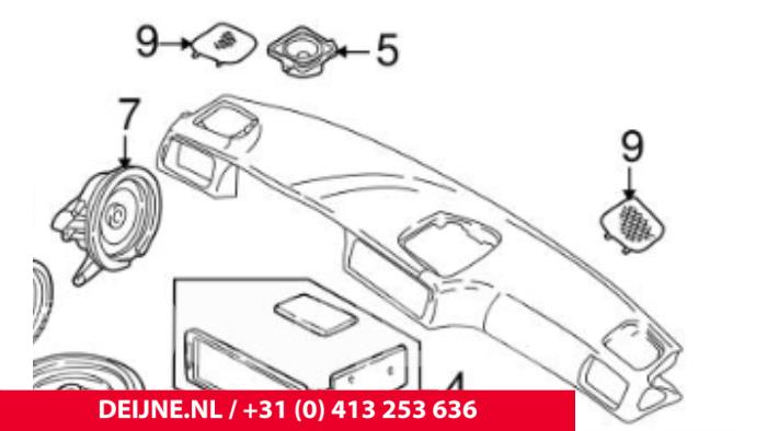 Volvo S70 Lautsprecher O297298