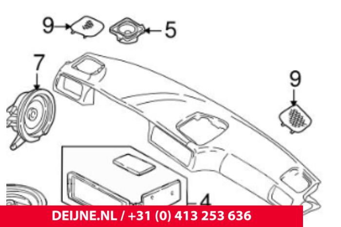 Volvo S70 Lautsprecher O297300
