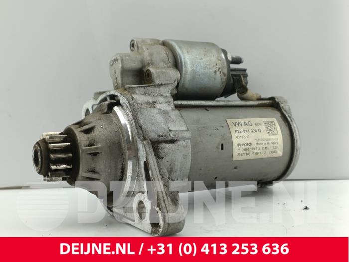 Gebruikte Startmotor Volkswagen Caddy IV 1.4 TGI BlueMotion Prijs € 30,25 Inclusief btw aangeboden door van Deijne Onderdelen Uden B.V.