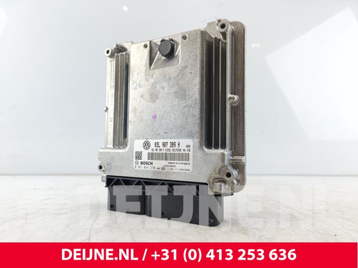 Gebruikte Computer Motormanagement Volkswagen Transporter T5 2.0 BiTDI DRF Prijs op aanvraag aangeboden door van Deijne Onderdelen Uden B.V.