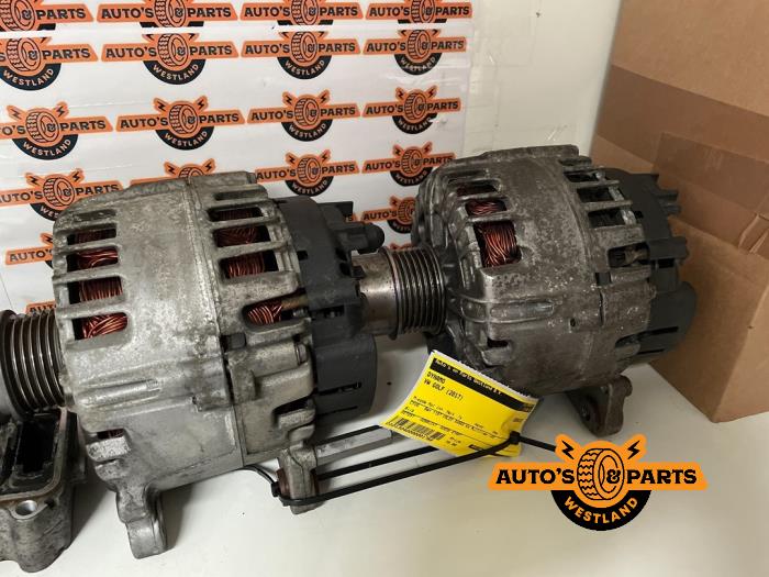 Gebruikte Dynamo Volkswagen Golf VII (AUA) 1.2 TSI 16V Prijs € 29,99 Margeregeling aangeboden door Auto's en Parts Westland B.V.