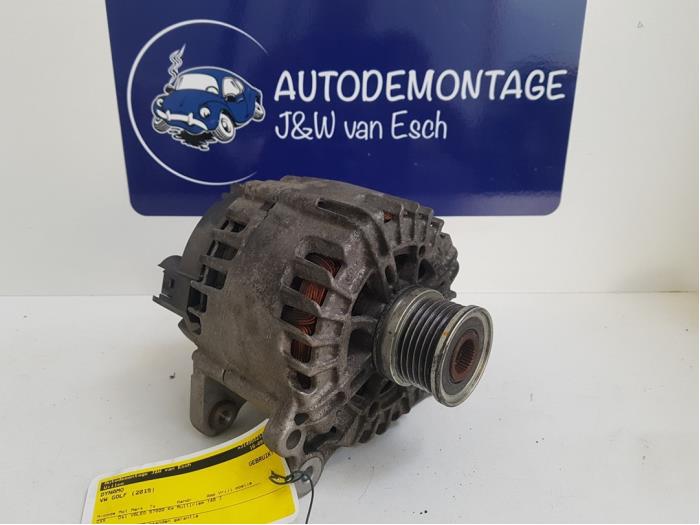 Gebruikte Dynamo Volkswagen Golf VII Alltrack 1.6 TDI 4Motion 16V Prijs € 121,00 Inclusief btw aangeboden door Autodemontage J&W van Esch