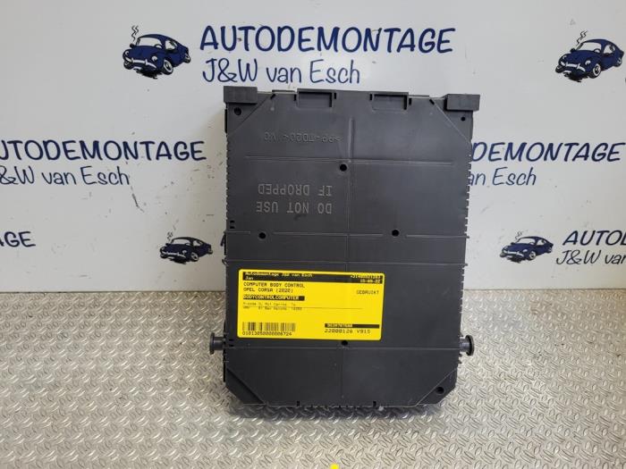 Gebruikte Computer Body Control Opel Corsa F (UB/UH/UP) 1.2 12V 75 Prijs € 102,85 Inclusief btw aangeboden door Autodemontage J&W van Esch