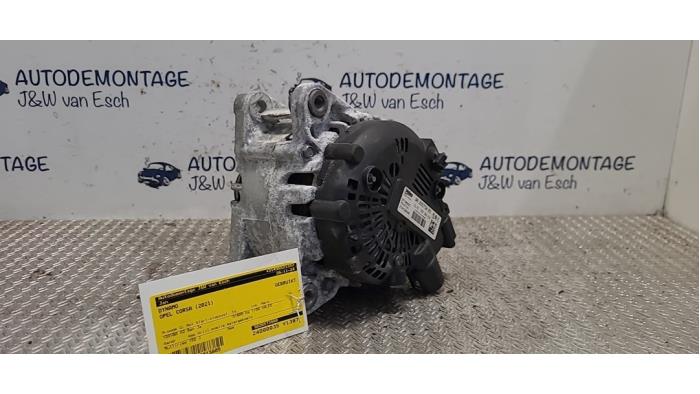 Gebruikte Dynamo Opel Corsa F (UB/UH/UP) 1.2 Turbo 12V 100 Prijs € 78,65 Inclusief btw aangeboden door Autodemontage J&W van Esch