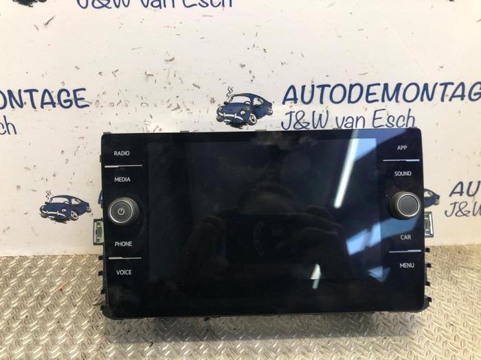 Gebruikte Display Interieur Volkswagen Golf Sportsvan (AUVS) 1.0 TSI 12V BlueMotion Technology Prijs € 290,40 Inclusief btw aangeboden door Autodemontage J&W van Esch