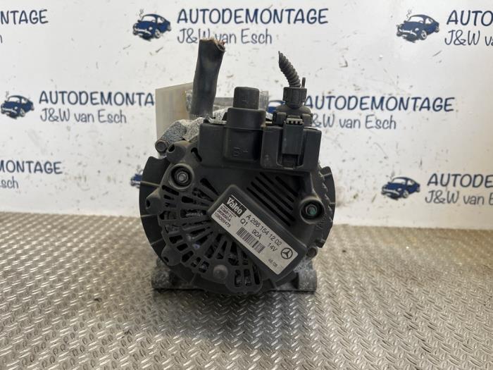 Alternator Mercedes B (W245), 2005 / 2011 1.7 B-170 16V, Hatchback, Benzine, 1.699cc, 85kW (116pk), FWD, M266940, 2005-03 / 2011-11, 245.232 (Gebruikt)