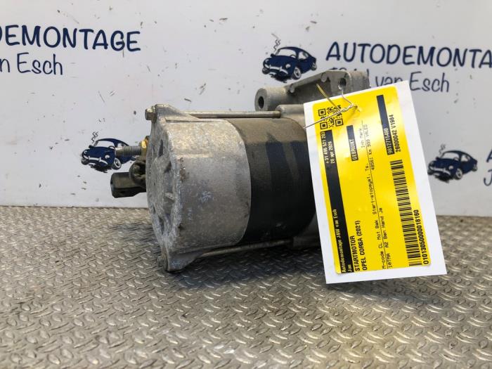 Gebruikte Startmotor Opel Corsa F (UB/UH/UP) Prijs € 60,50 Inclusief btw aangeboden door Autodemontage J&W van Esch