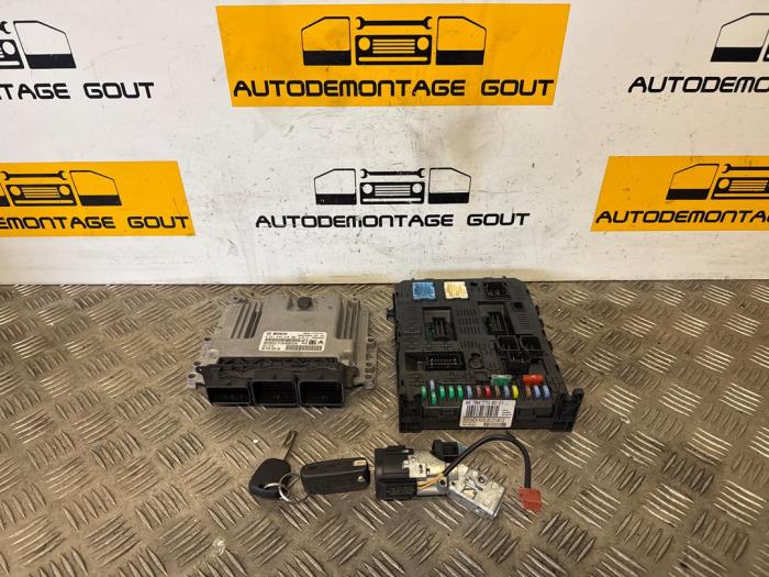 Gebruikte Contactslot + computer Citroen Berlingo 1.6 Hdi 75 Prijs € 149,99 Margeregeling aangeboden door Autodemontage Gout