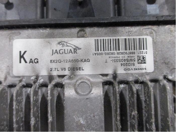 Computer Motormanagement van een Jaguar XF (CC9) 2.7 D V6 24V 2008