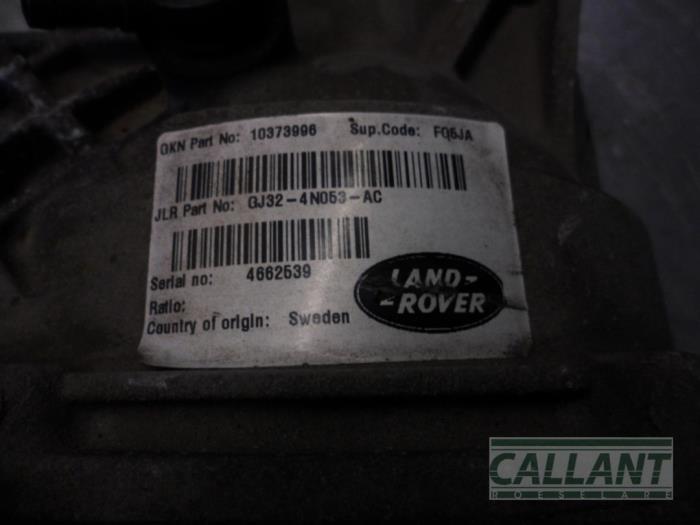 Differentieel achter van een Land Rover Range Rover Evoque (LVJ/LVS) 2.0 D 180 16V 5-drs. 2018