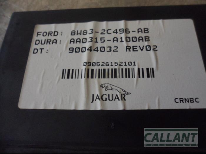 Modele EPB van een Jaguar XF (CC9) 3.0 D V6 24V 2009