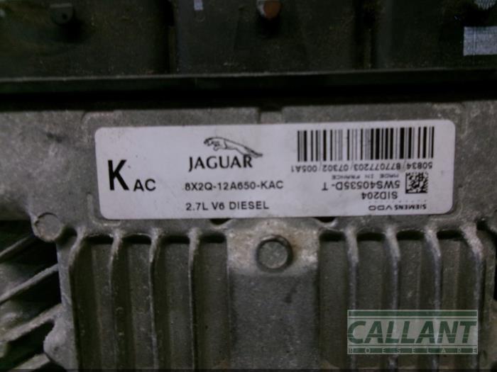 Computer Motormanagement van een Jaguar XF (CC9) 2.7 D V6 24V 2009