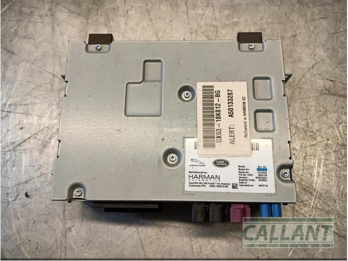 Radio module van een Jaguar XF (X260) 2.0d 163 E-Performance 16V 2016