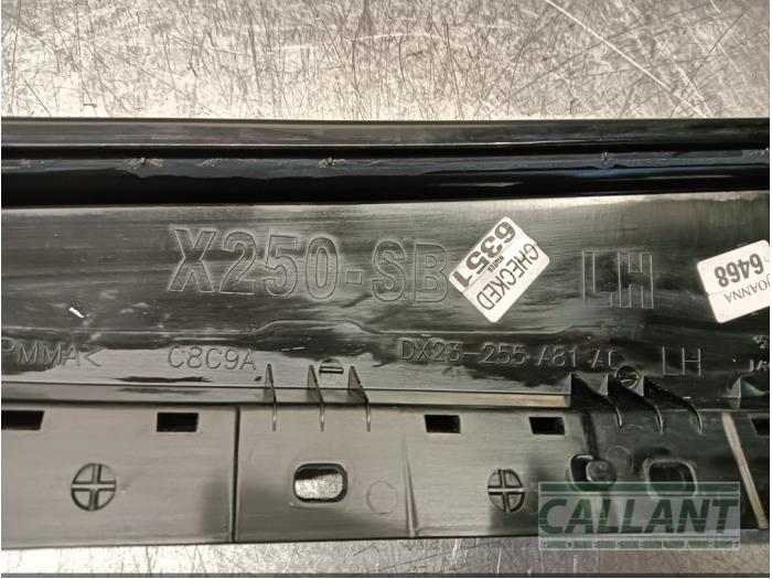 Portierlijst van een Jaguar XF Sportbrake 2.2 D 16V 2014