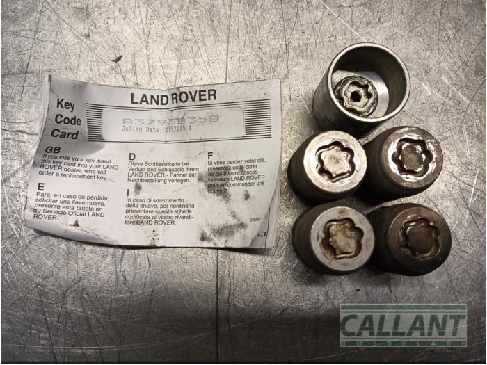 Wielslot Set van een Land Rover Range Rover Evoque (LVJ/LVS) 2.0 D 150 16V 2016