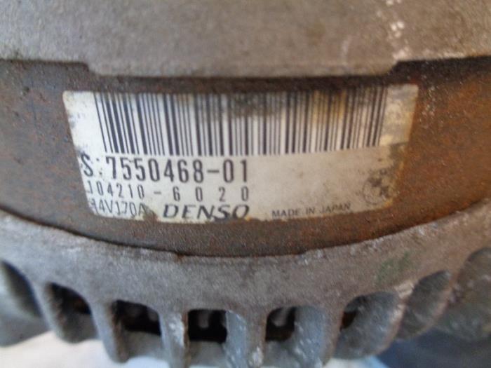 Dynamo van een BMW 1 serie (E87/87N) 116i 1.6 16V 2008